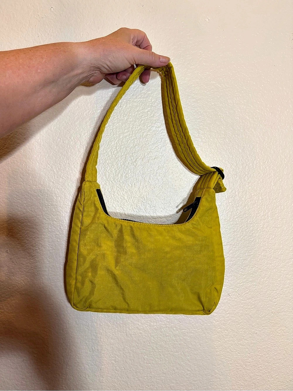 Baggu Mini Nylon Shoulder Bag Sour